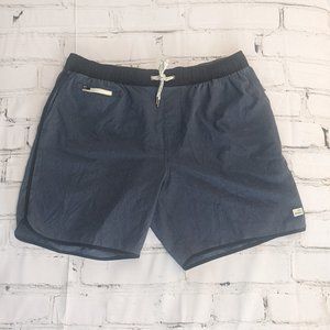 Vuori Mens Banks shorts  XL Blue